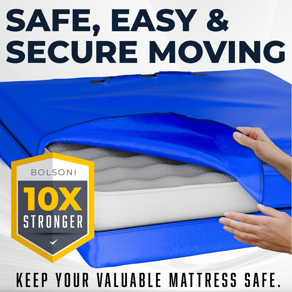 Bolsoni Patent Mattress Bags for Storage and Moving